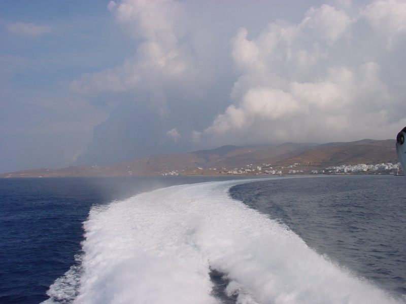 Boot Rafina-Mykonos Gischt High Speed-Boot.JPG -                                